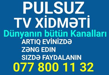azeri kanallar: Peyk antenalarının quraşdırılması | Quraşdırılma, Təmir, Tənzimlənmə | Zəmanət
