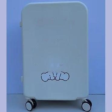 Putni koferi i torbe: Kofer za putovanja sa crtanim motivom - Dizajn: krem kofer sa — 13