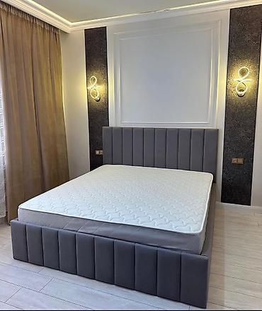 bazalı: Mebel dəsti: Yumşaq başlıqlı iki nəfərlik çarpayı - Dizayn: Dərin — 3