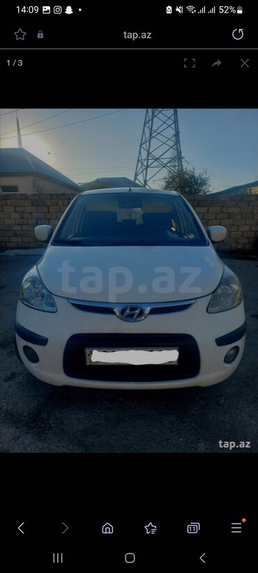 Hyundai: Hyundai i10: 1.2 l | 2009 il