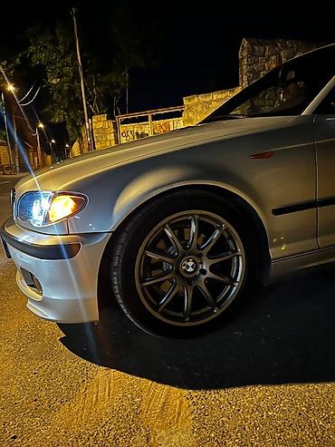 bmw e46 disk: BMW E46 üçün original üslubda yüngül lehimli disklər və təkər dəsti - — 2
