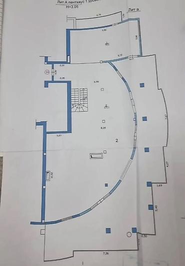 15: 5 комнат, 391 м², 8 мкр Элитка, 15 этаж, ПСО (под самоотделку) — 4