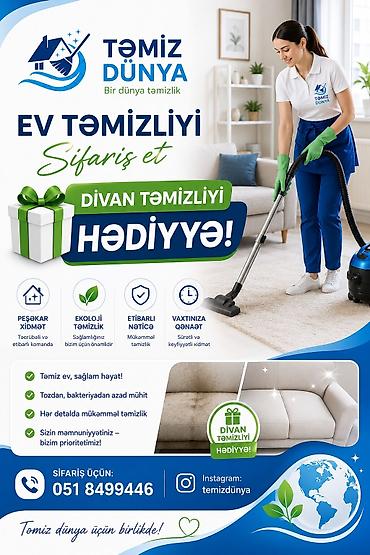 pol yonan usta: Təmizlik | Evlər | Ümumi təmizlik — 1