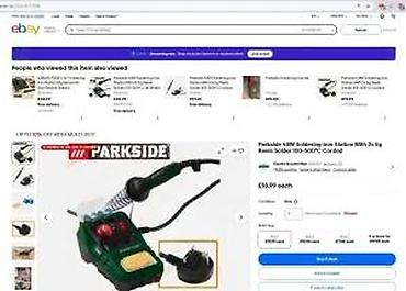 Ostali električni alati: PARKSIDE stanica za lemljenje – komplet - Električna stanica za — 16