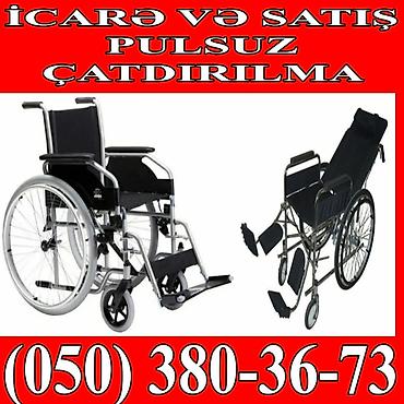 elil arabalari: İcarə və satış üçün əlil arabaları və sanitar tipli oturacaqlı model — 4
