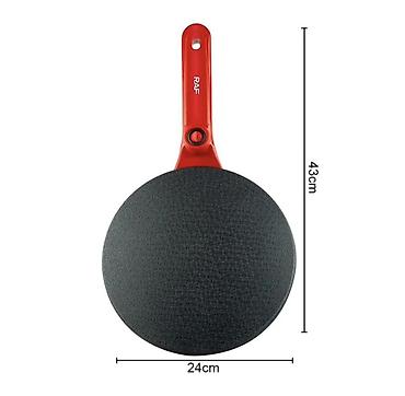 xəmir aparatı: RAF Electric Crepe Maker (R-5210) - Güc: 800W - Diametr: 24 sm (iş — 3