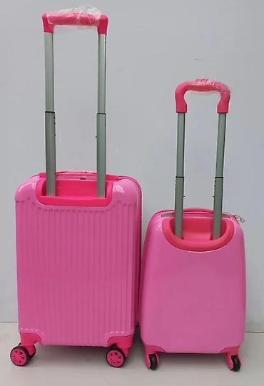 Putni koferi i torbe: Hello Kitty set kofera – 2 kom - Dizajn: Roze, sa Hello Kitty motivom — 6