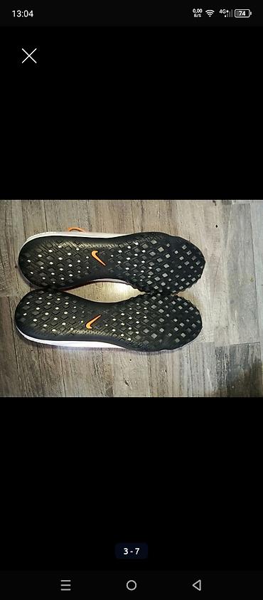 nike şalvar: Nike Mercurial Vapor – Narıncı/qara rəngli futbol butsisi (DİŞSİZ) — 3