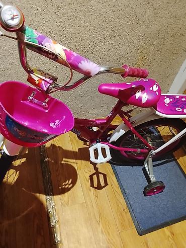 velosipedler satisi: İşlənmiş Dörd təkərli Uşaq velosipedi 16", sürətlərin sayı: 16, Ünvandan götürmə — 1