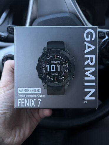 Личные вещи: Garmin Fenix 7 sapphire solar! Смарт-часы Состояние часов хорошее!