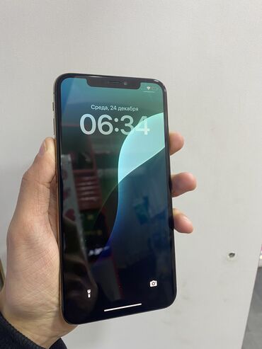 Apple iPhone: IPhone Xs Max, 256 GB, Qızılı, Zəmanət, Simsiz şarj, Sənədlərlə — 2