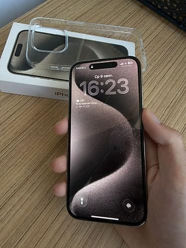 iphone 15 replika: IPhone 15 Pro, 256 GB, Natural Titanium, Face ID — 8