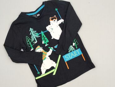 c and a bluza: Sweatshirt, Little kids, 7 years, 116-122 cm, condition - Perfect