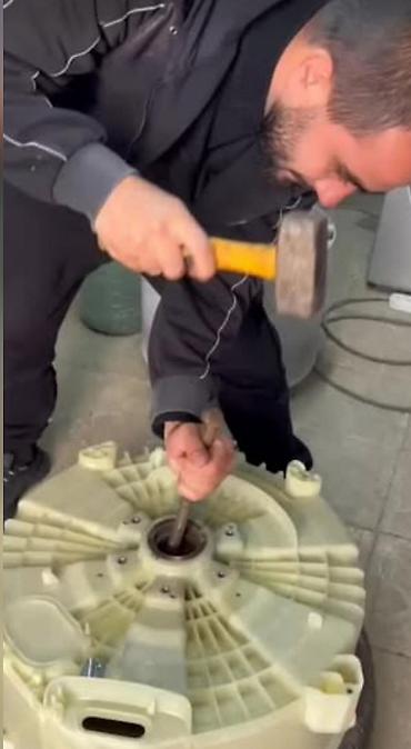 masin elektriki: Paltaryuyan maşınların təmiri və servis xidməti - Baraban, val və — 1