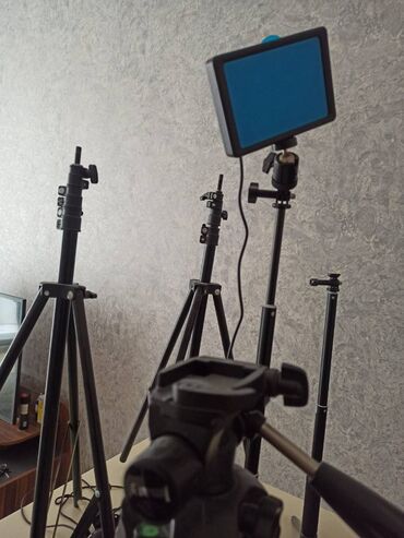 Fotokameralar: Peşəkar və yarı-peşəkar çəkilişlər üçün tam hazır studio set satılır — 6