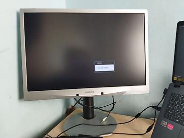 komputer ucun ekran sekilleri yukle: Philips Monitor 1080 p vga,dvi portlar,dvi portuna taxilan converter — 1