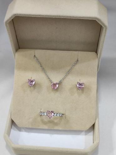 Серебряные наборы украшений: Набор украшений, Проба 925, Женские, Новый — 11