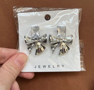 Sırğalar: YENİ 6 ədəd paslanmaz sırğa, Zara model sırğalar. Bir ədədi ENDİRİMLƏ — 3