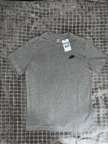 majice na bratele: T-shirt Nike, M (EU 38), color - Grey
