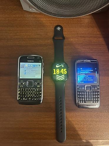 bluetooth qulaqliq: Məhsul: 3 qurğudan ibarət set 1) Nokia E72 (qara/gümüş) - Tam — 1
