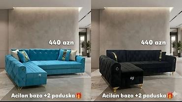 sunduk: Künc divan, Yeni, Açılan, Bazalı, Parça, Şəhərdaxili pulsuz çatdırılma — 1