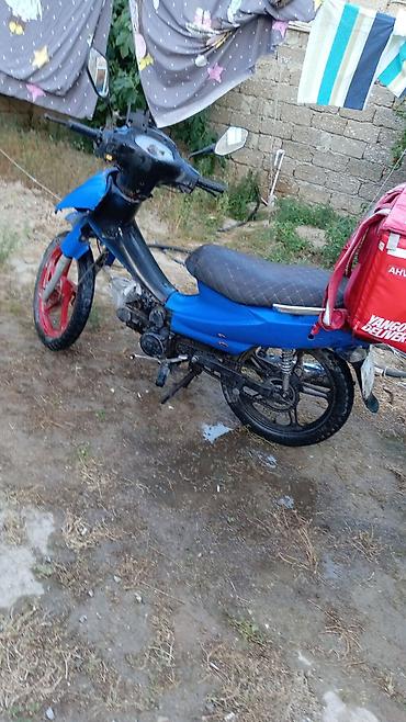 4 tekerli moped: Çatdırılma üçün motosiklet və termal çanta dəsti - Tip: Skuter tipli — 3