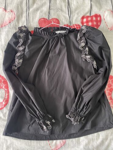 Košulje, bluze i tunike: Reserved, M (EU 38), bоја - Crna