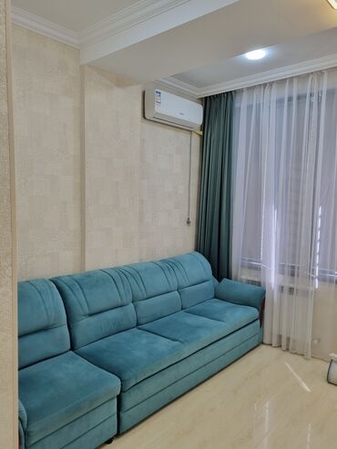 бишкек курулуш квартиры: 3 комнаты, 70 м², Элитка, 2 этаж, Евроремонт