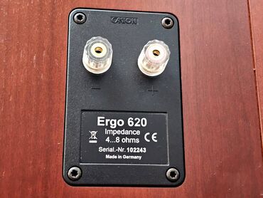 Zvučnici i stereo sistemi: Canton Ergo 620 – hi‑fi bookshelf zvučnici, Made in Germany - — 2