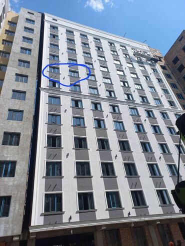 продаю квартиру район пишпек: 1 комната, 42 м², Элитка, 8 этаж, ПСО (под самоотделку)