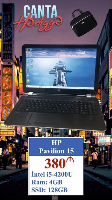 pavilion g6 fiyat: İşlənmiş HP Pavilion, 13.1 ", Intel Core i5, 128 GB, Ünvandan götürmə, Pulsuz çatdırılma, Ödənişli çatdırılma