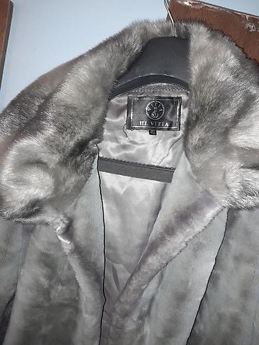 Üst geyimi: Kürk, 2XL, 4XL, rəng - Boz — 3