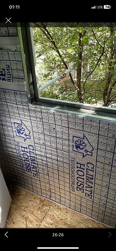 Утепление: Утепление балкона, лоджии, Утепление стен, Утепление крыши Penoplex, Базальт, Пенопласт Больше 6 лет опыта — 2