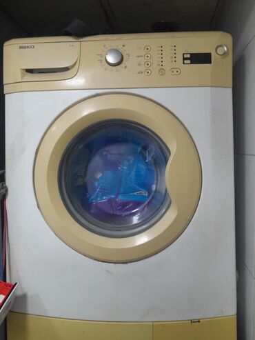 Tikiş maşınları: Beko önyükləməli paltaryuyan maşın - Enerji sinfi: AA - Ön yükləmə