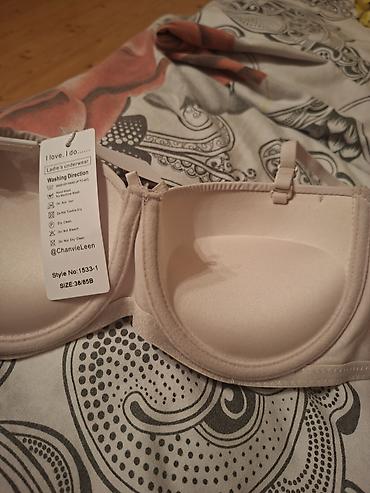 alt geyim: Chanvie Leen Lingerie – qadın büstqalteri - Rəng: açıq bej/nü q Ölçü — 3