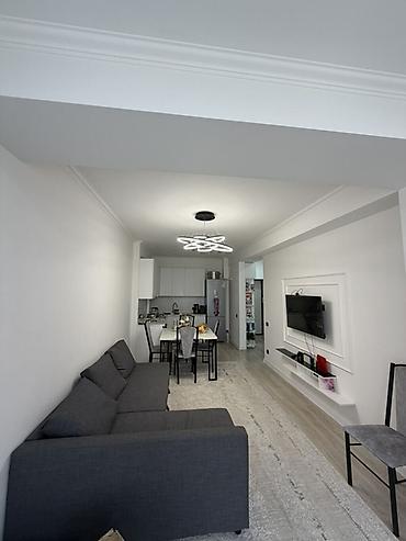 дебют: 2 комнаты, 46 м², Асанбай мкр Элитка, 7 этаж, Евроремонт — 2
