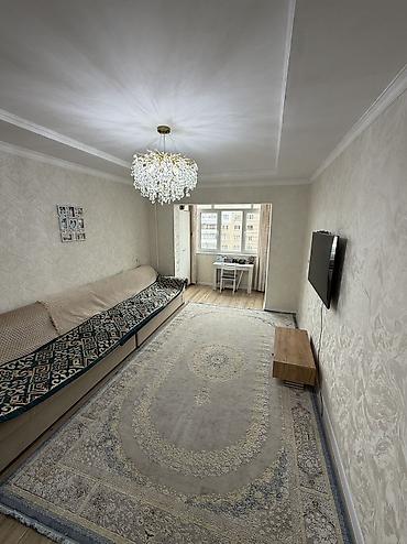 3 комнаты, 84 м², Асанбай мкр 106 серия, 8 этаж, Евроремонт