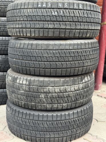 купить зимние шины бишкек: Шиналар 225 / 45 / R 18, Кыш, Колдонулган, Комплект, Жеңил унаалар, Жапония, Bridgestone