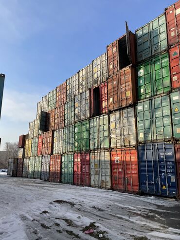 контейнеры 40 фут: Морские контейнера 40 фут. Б/у С доставкой и без. Оптом и в розницу