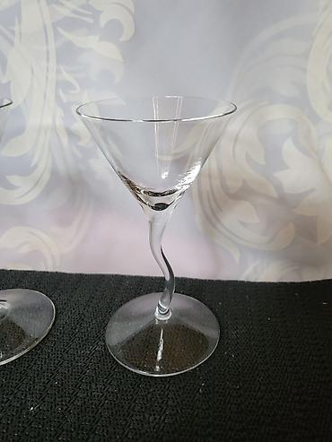 koktel set: Case kristal,z-stem"za zestoko pice iz 1980/90ih.god. Case za — 10