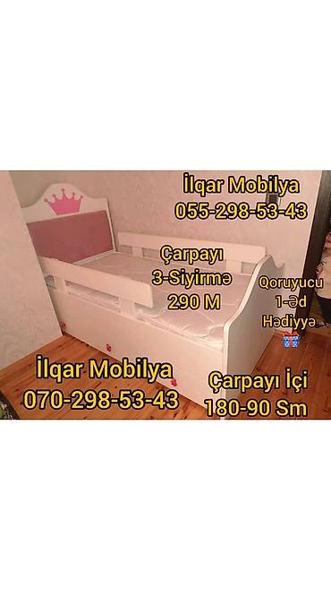 Təknəfərlik uşaq çarpayıları: Oğlan üçün, Yeni, Çarpayı, Bazasız, Matrassız, Siyirməsiz — 3