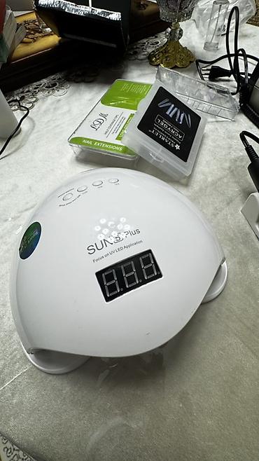 Biznes üçün avadanlıq: Manikür və gel-lak üçün tam dəst Dəst tərkibi: - SUN 5 Plus UV/LED — 2