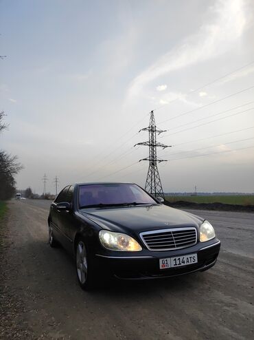 Mercedes-Benz: Mercedes-Benz S-Class: 2000 г., 5 л, Автомат, Бензин, Седан