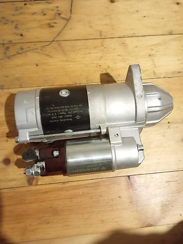 traktor mtz: Starter motor (starter) – 24V, 5.8 kW Xüsusiyyətlər: - Gərginlik: 24V — 3