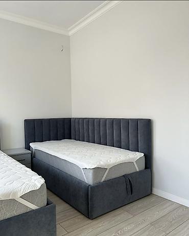 bunk bed: Детская гарнитура, Новый, Для мальчика, цвет - Серый — 2