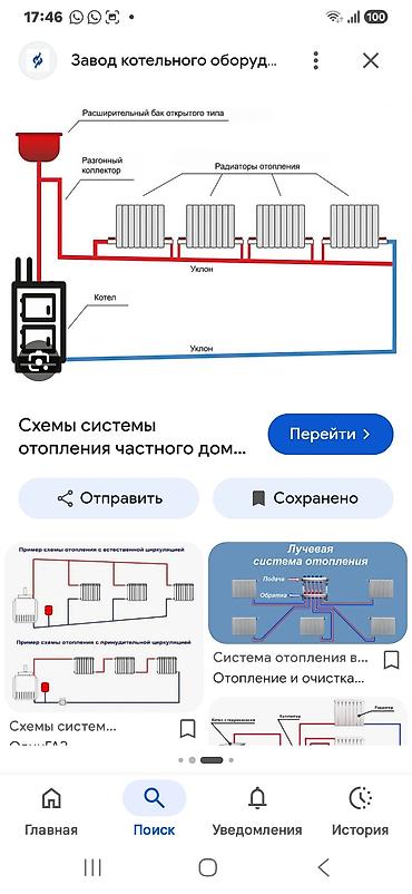 Отопление и нагреватели: Отопление установка тёплый пол водой лучевой стема и утечка котёл — 1