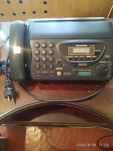 kreditlə nömrə satışı: Stasionar telefon Panasonic, Simli, İşlənmiş — 3