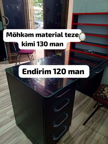 acılıb yığılan masa: Kompüter masası, Açılmayan, Şüşə, Dördbucaq masa lalafo.az -da acılıb yığılan masa: Kompüter masası, Açılmayan, Şüşə, Dördbucaq masa
