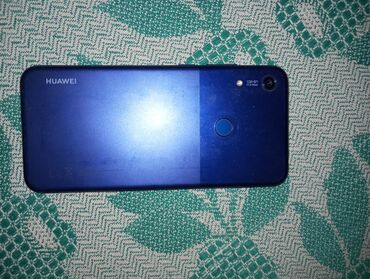 Huawei: Huawei Y6s, 64 GB, rəng - Göy, Qırıq, Sensor, Barmaq izi