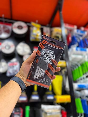 nabor acar: QTOOLS 9 parça altıbucaqlı açar dəsti (ball point/uzun uclu) — 1